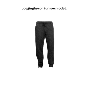 Joggingbyxor i unisexmodell med klubb tryck