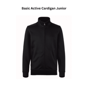Basic Active Cardigan Junior med klubb tryck