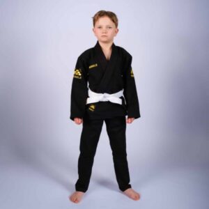 Rebelz BJJ Gi Kids Gold Standard 3 svart