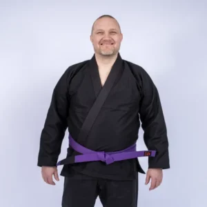 Scrapz BJJ Gi Essential Svart Nybörjare